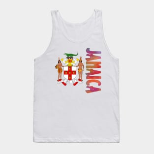 Jamaica Coat of Arms Design Tank Top